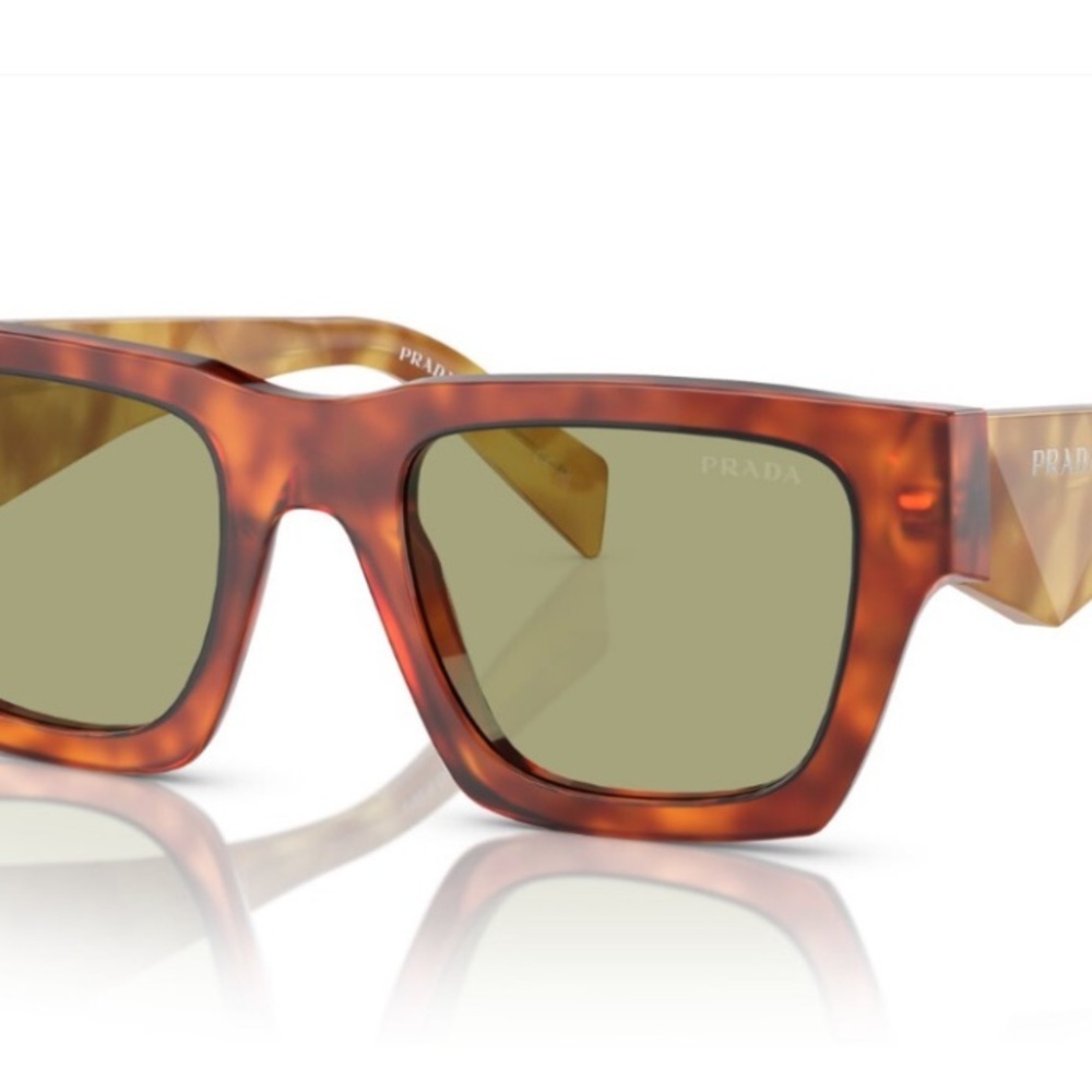 Prada amber Tortoiseshell Sunglasses, current - Picture 8 of 8